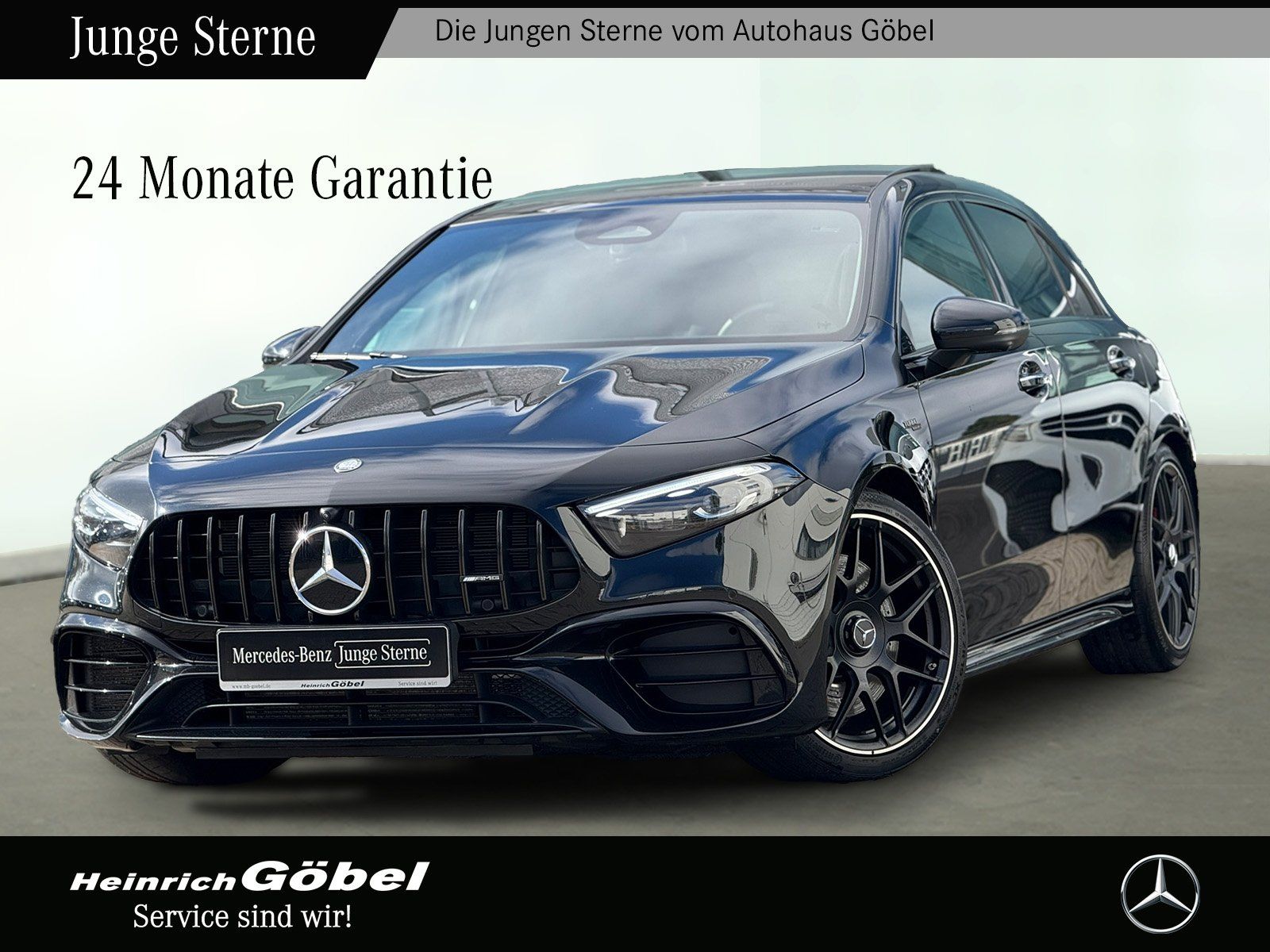 Fahrzeugabbildung Mercedes-Benz AMG A 45 S 4M+FAP*BURMESTER*HUD*PANO*360°KAMERA