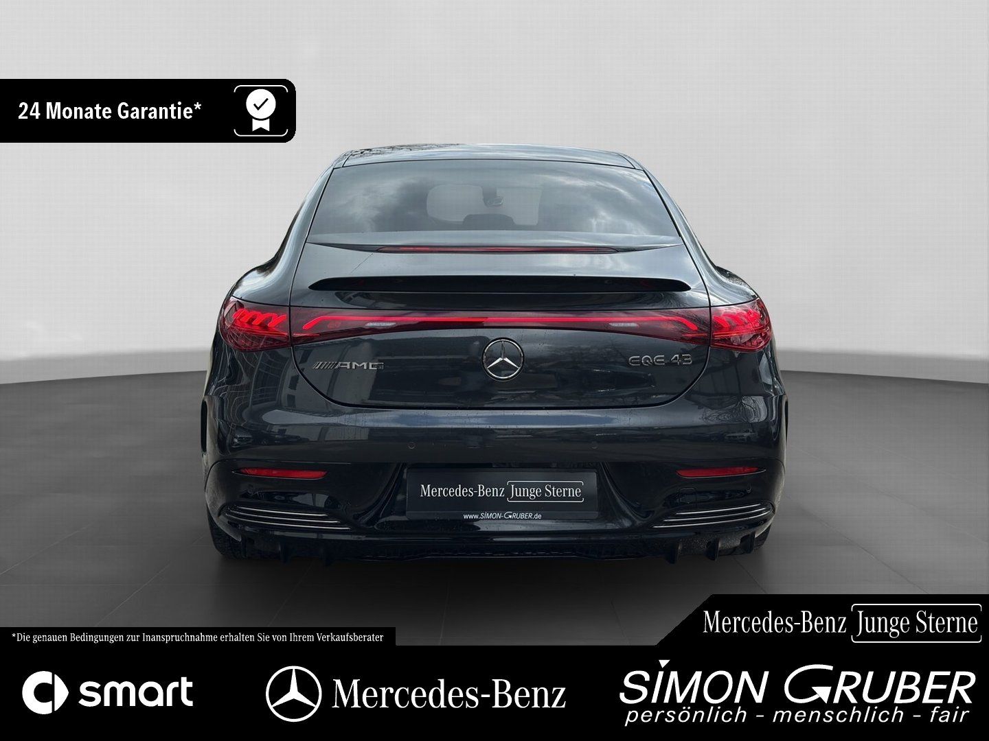 Fahrzeugabbildung Mercedes-Benz EQE 43 4M AMG Pano Airmat HUD Massage Sitzklima