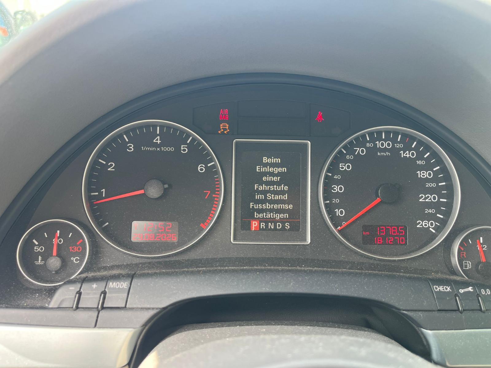 Audi A4 2005 — engine 1.984 cm³, 131 HP (96kW)