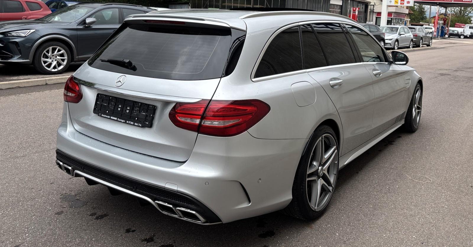 MERCEDES-BENZ C - 63 AMG S - 510 CV - BVA - CUIR MARRON