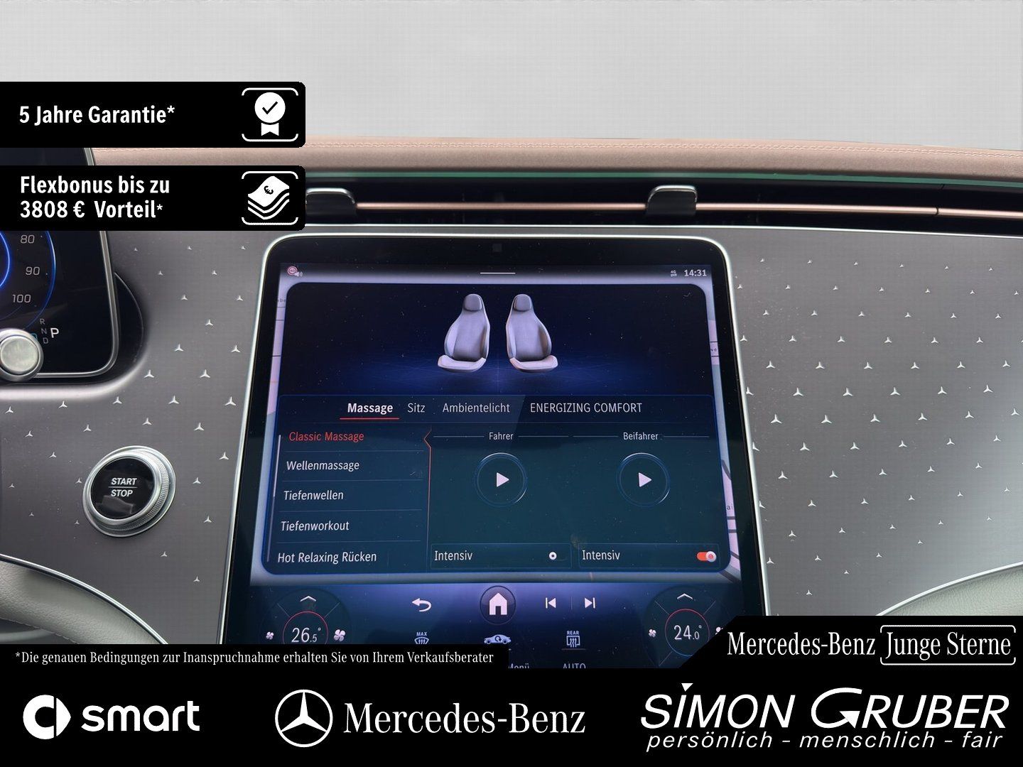 Fahrzeugabbildung Mercedes-Benz EQS 450 4M SUV AMG Pano FOND Burme HUD DigiL AHK