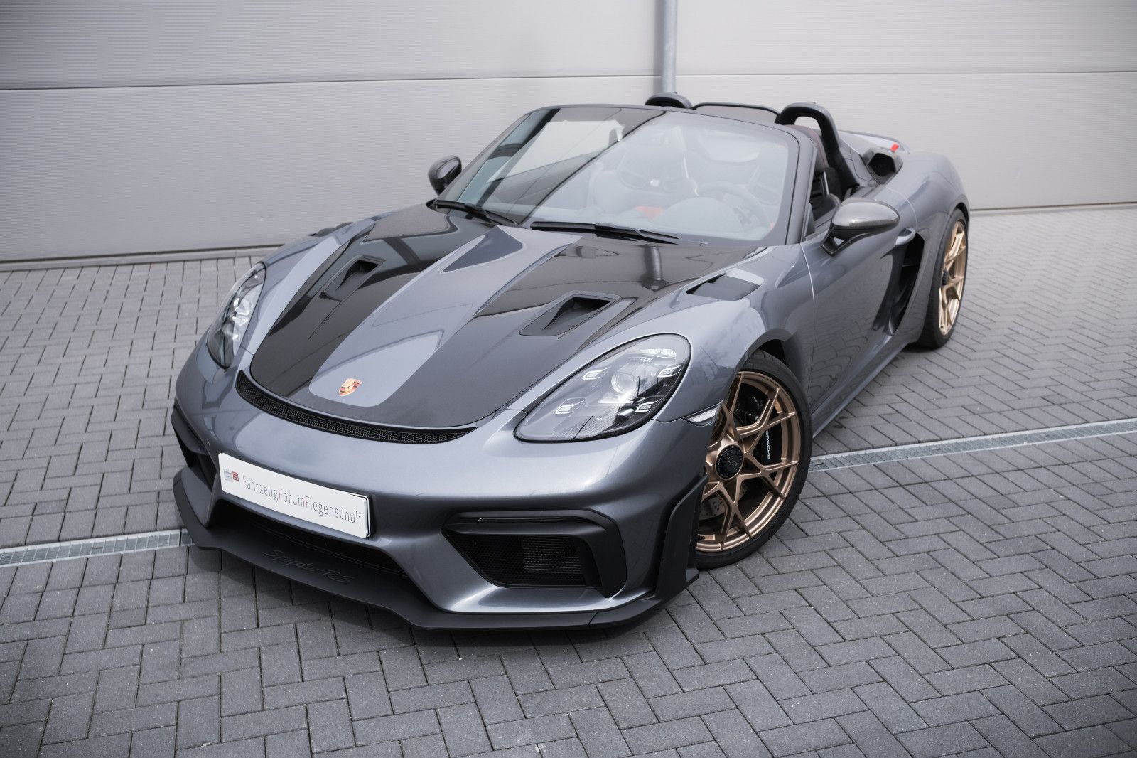 Fahrzeugabbildung Porsche Boxster Spyder RS -Weissach-LED-Lift-BOSE-Kam.