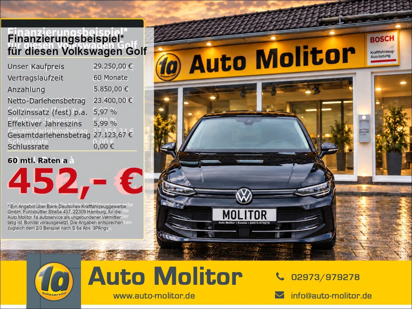 Volkswagen Golf VIII 1.5 eTSI 110 kW Goal Digitales Cockpit