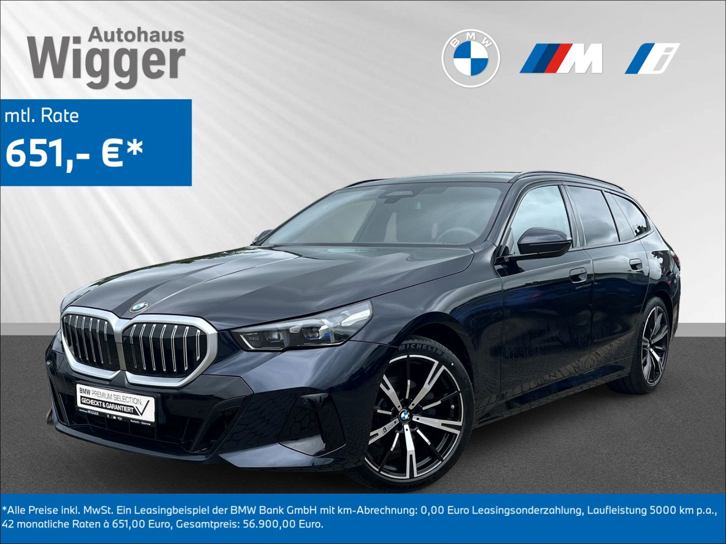 BMW 520 d xDrive M Sport touring HUD StHZG AHK Pano foto 1