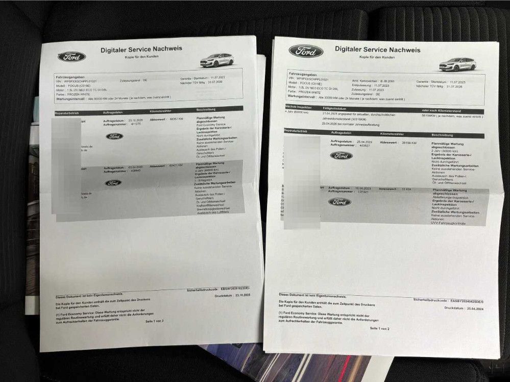 Fahrzeugabbildung Ford Focus T 1.5d AT8 Titan LED/ACC/NAVI/SHZ/RFK/AHK