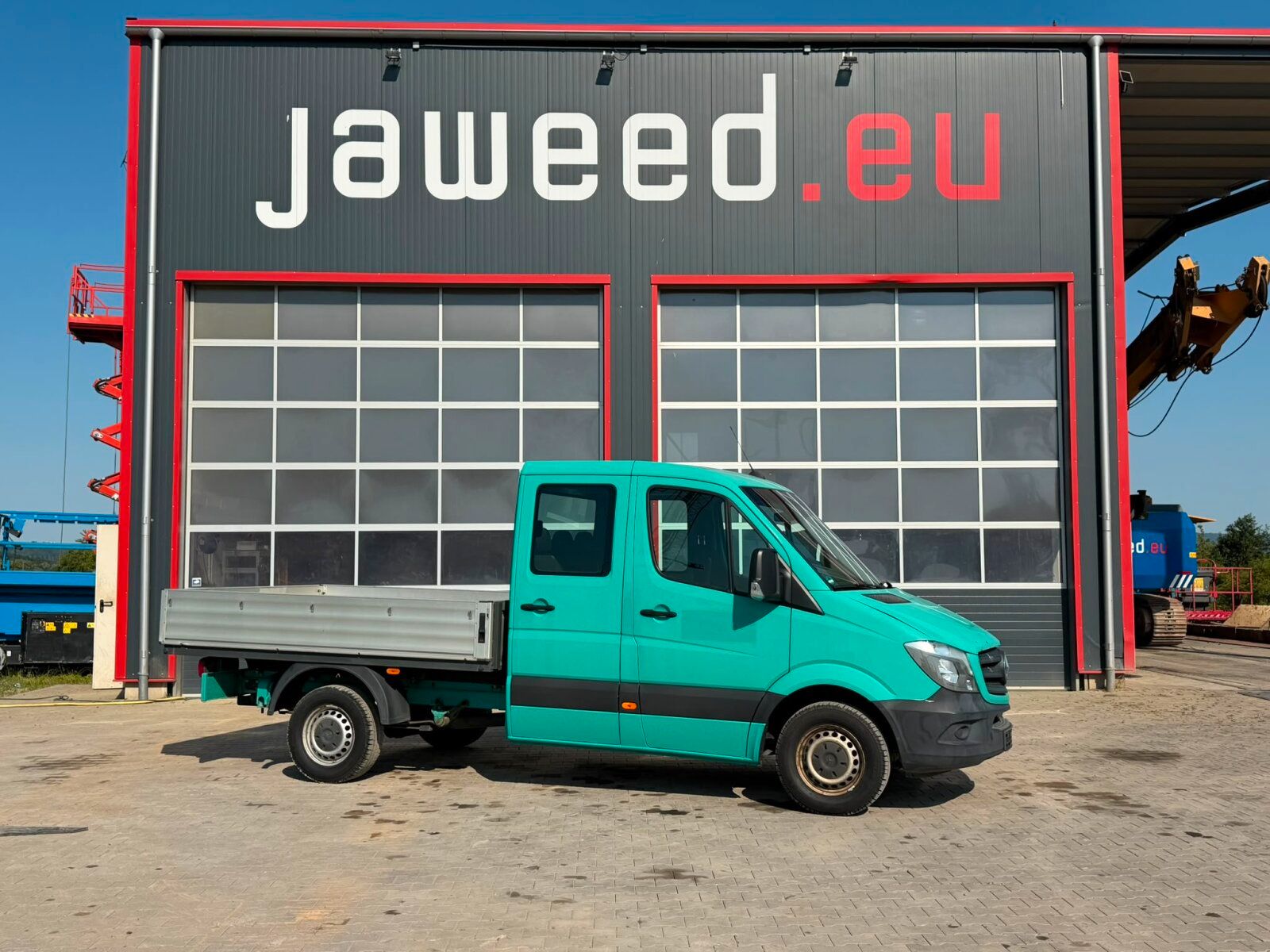 Fahrzeugabbildung Mercedes-Benz Sprinter 216 CDI Pritsche / DoKa / Blatt/Luft