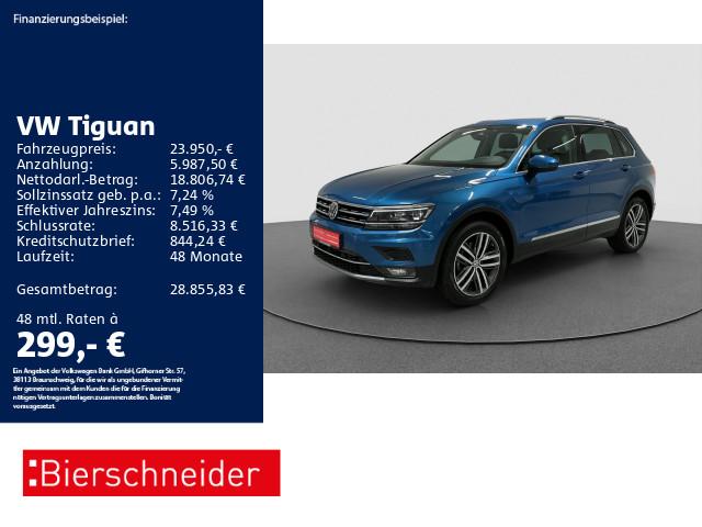 Volkswagen Tiguan 2.0 TDI DSG 4Mo Highline AHK PANO HuD DYN