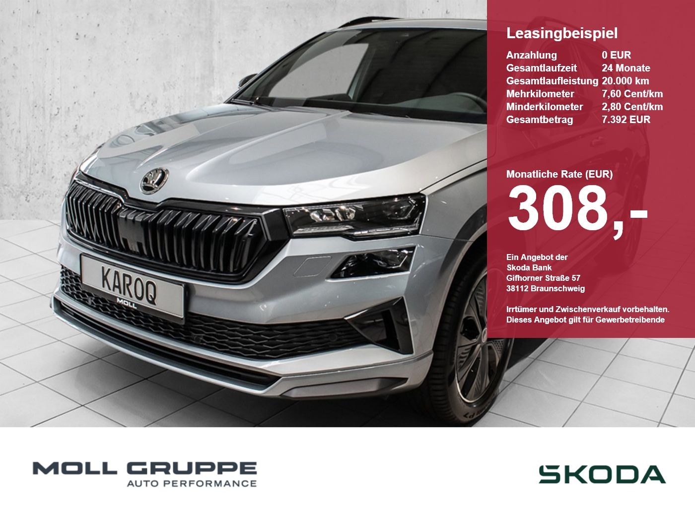 Skoda Karoq 2.0 TSI DSG 4x4 Sportline 2xKLIMA ACC AHK
