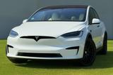 Tesla Model X Plaid, AHK, 22 Zoll Schmidt Felgen, Yoke