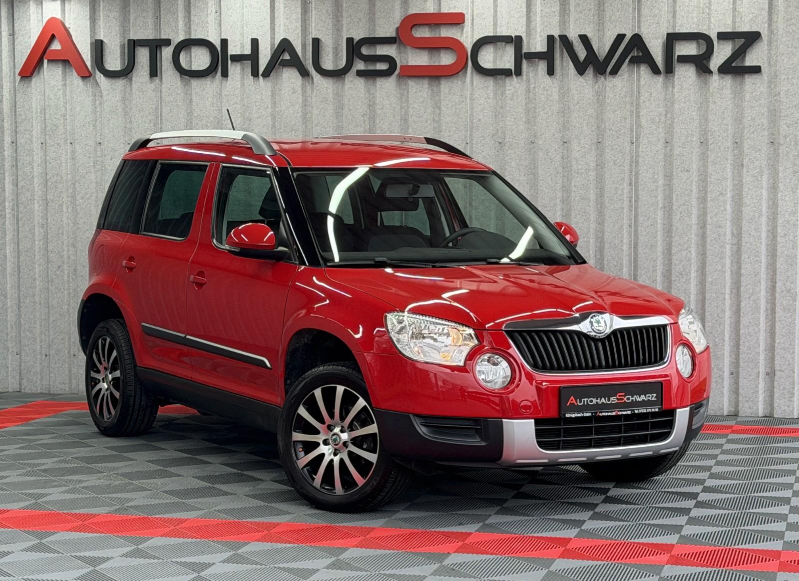 Skoda Yeti Active PlusEdition AHK Alufelgen SHZ 1.Hand