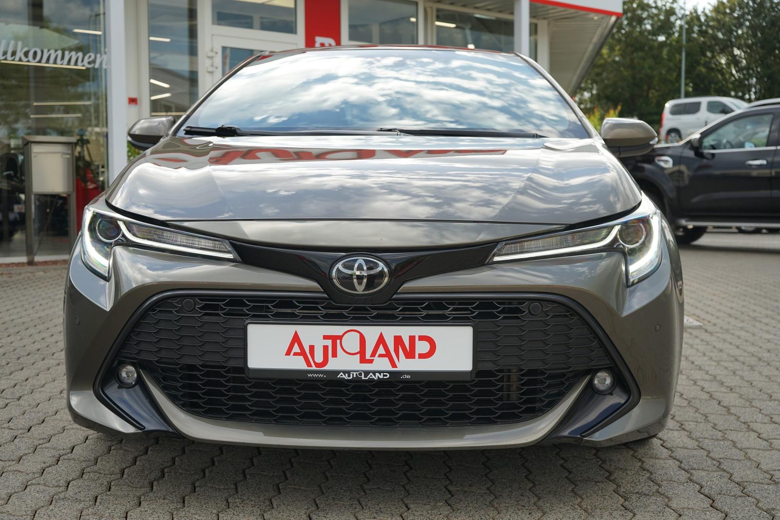 Toyota Corolla 1.2 Team D LED Navi ACC Totwinkel AHK, миниатюра 10