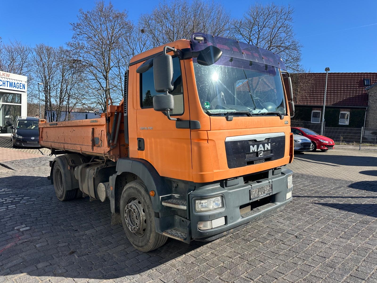 MAN TGM 18.290*Dreiseitenkipper*4x2*