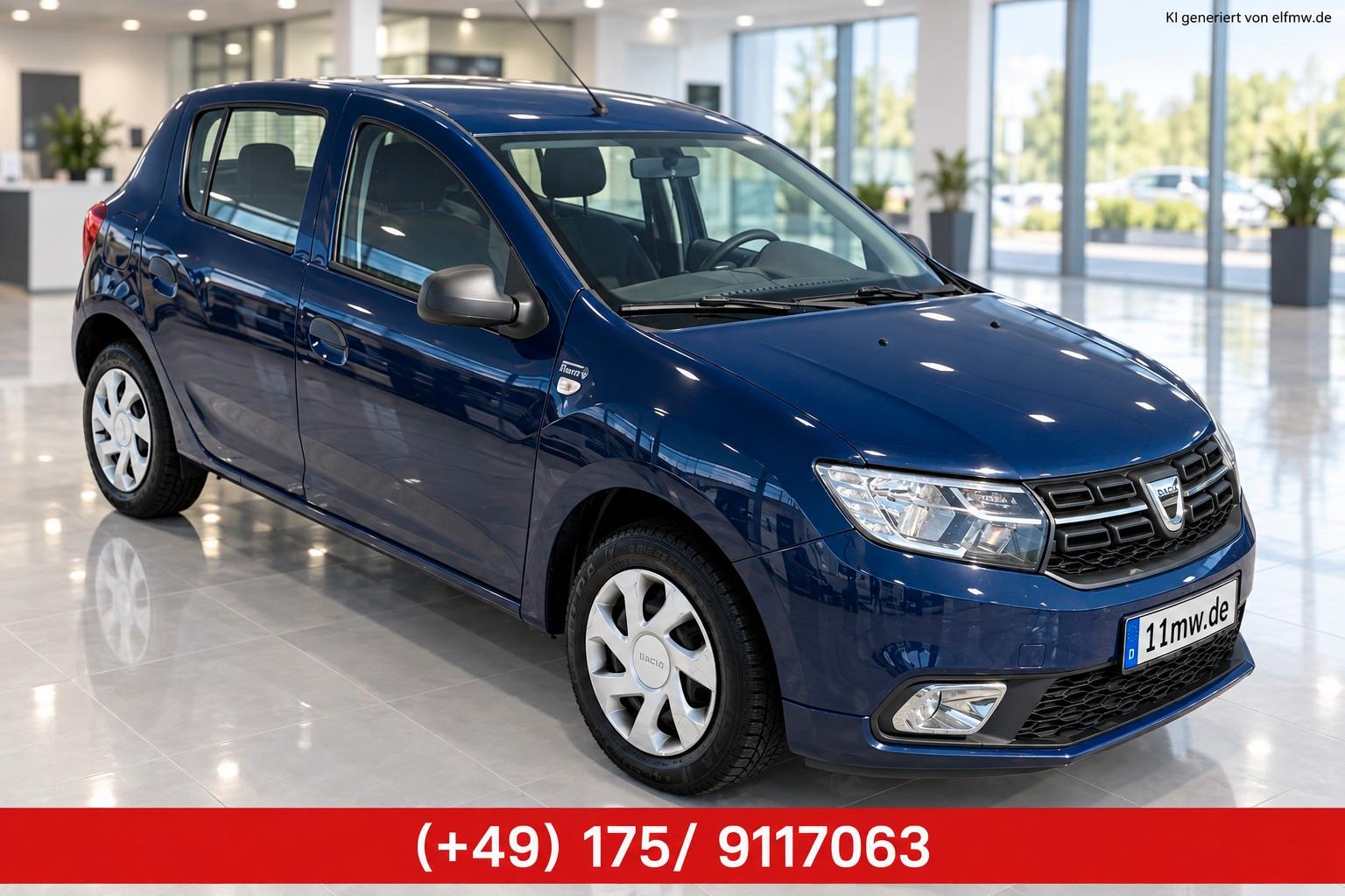 Dacia Sandero SCe 75 orig. 49000km AHK PDC