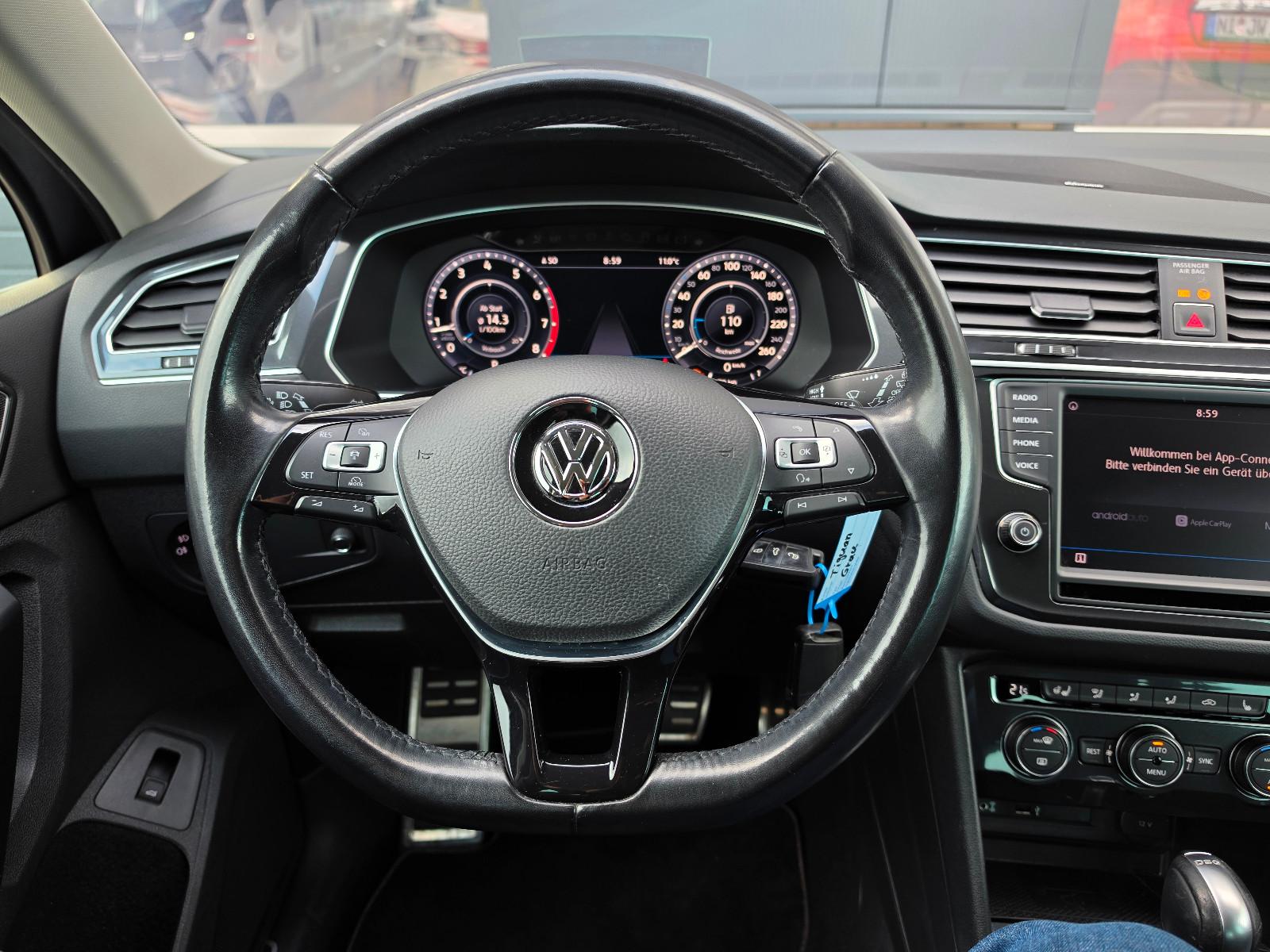 Volkswagen Tiguan Sound 1.4 TÜV Neu/Scheckh./1. Hand/AHK