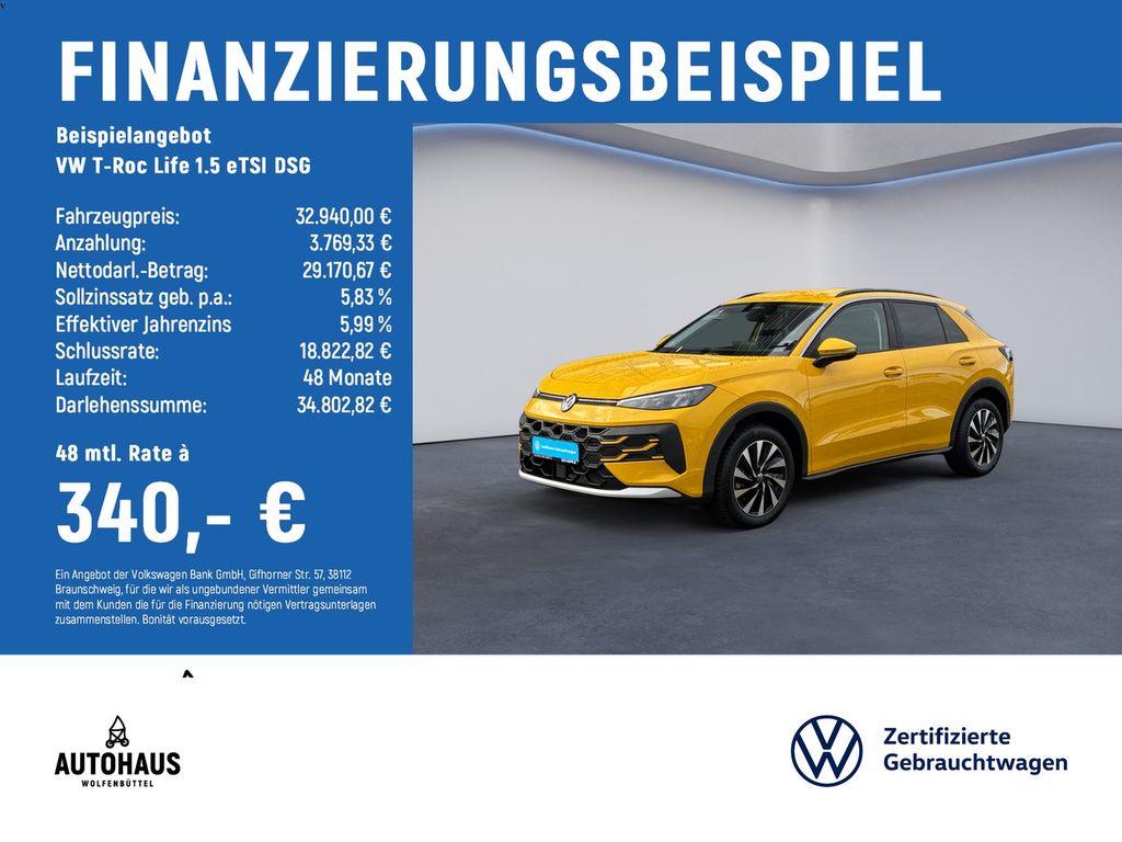 T-Roc Life 1.5 eTSI DSG