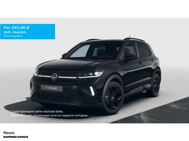 T-Cross R-Line 1.0 TSI DSG NAVI KAMERA AHK BLACK