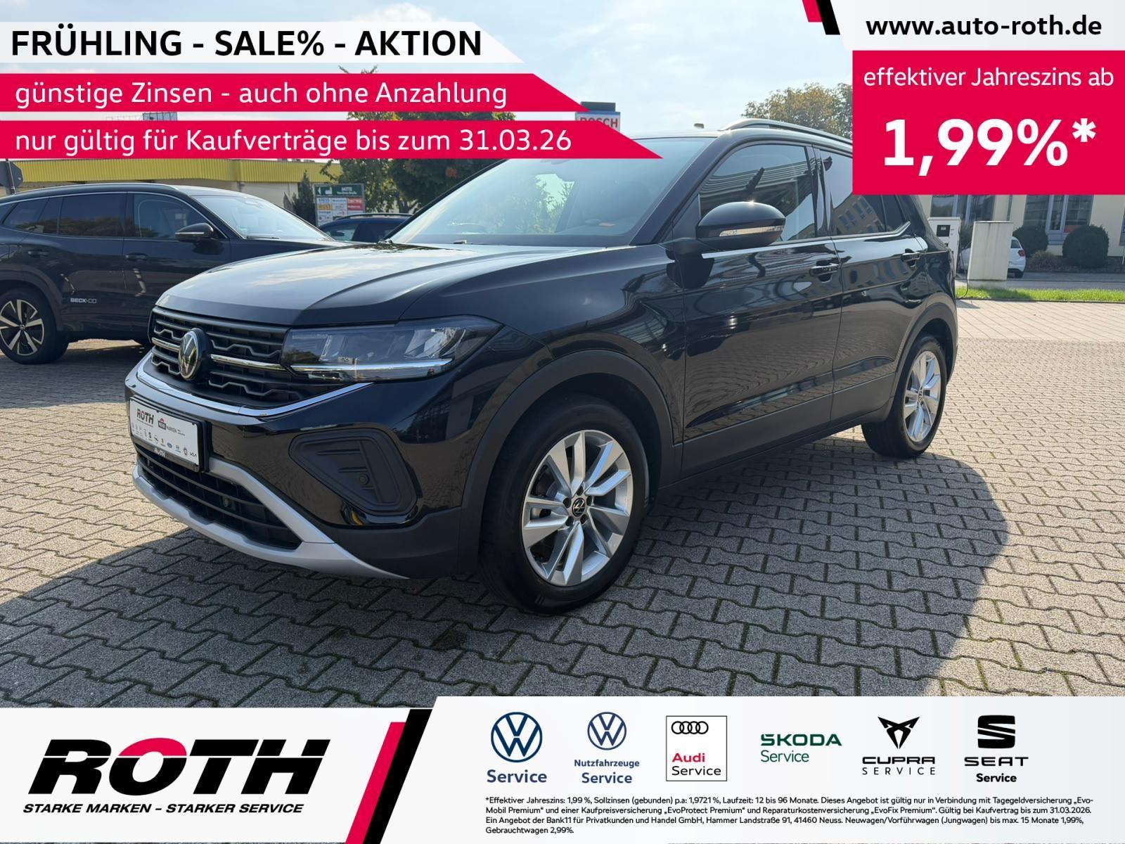 Volkswagen T-Cross 1.0 TSI DSG MJ26 LED*ACC*AHK*Kamera*Alu