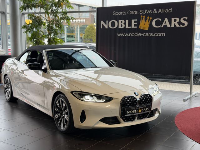 BMW 420i Cabrio Shadow Line AHK LEDER LED NAV 18"