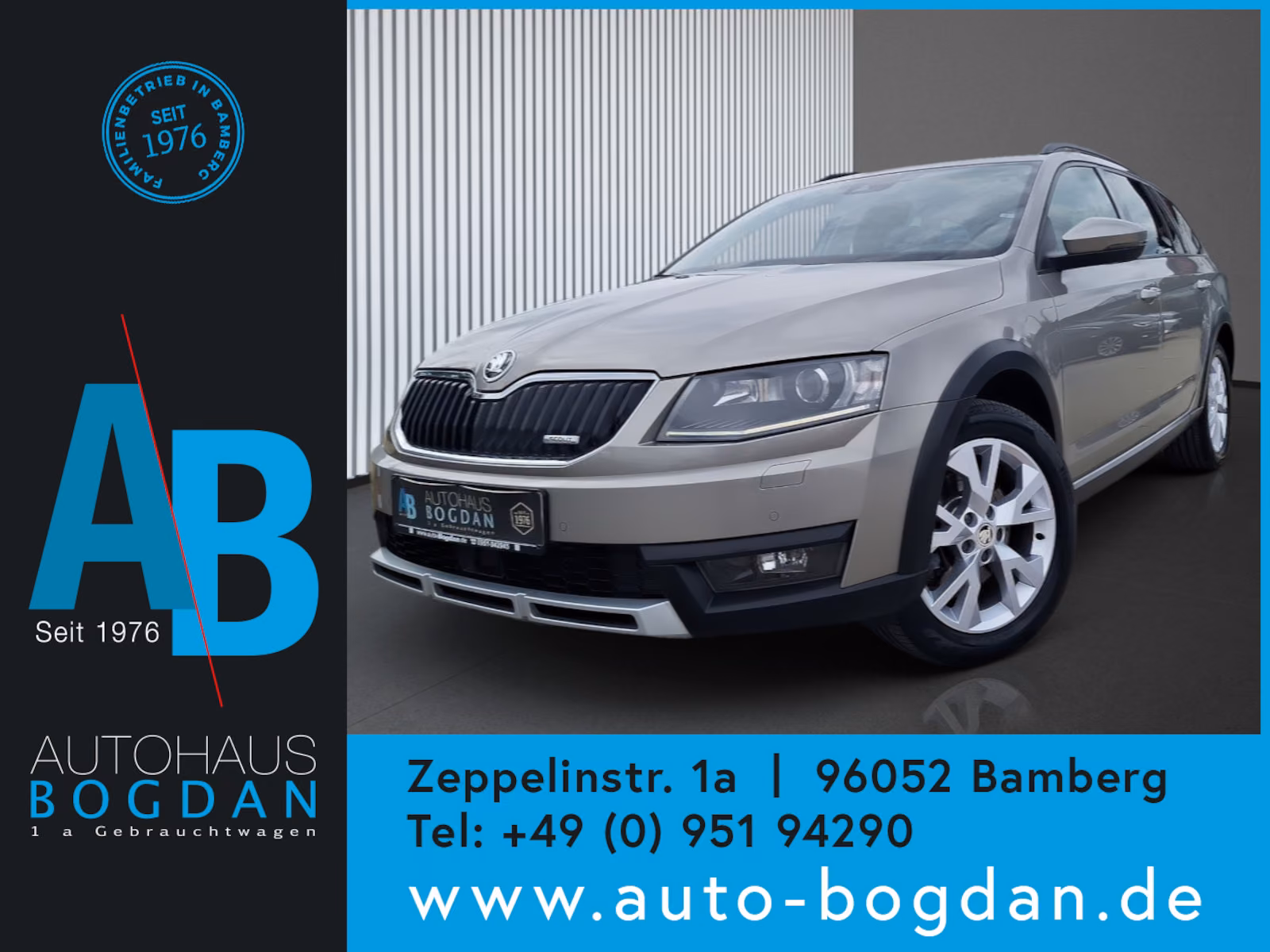 Skoda Octavia Scout 4x4 Navi*AHK*Tempomat*4xSHZ*Kamera