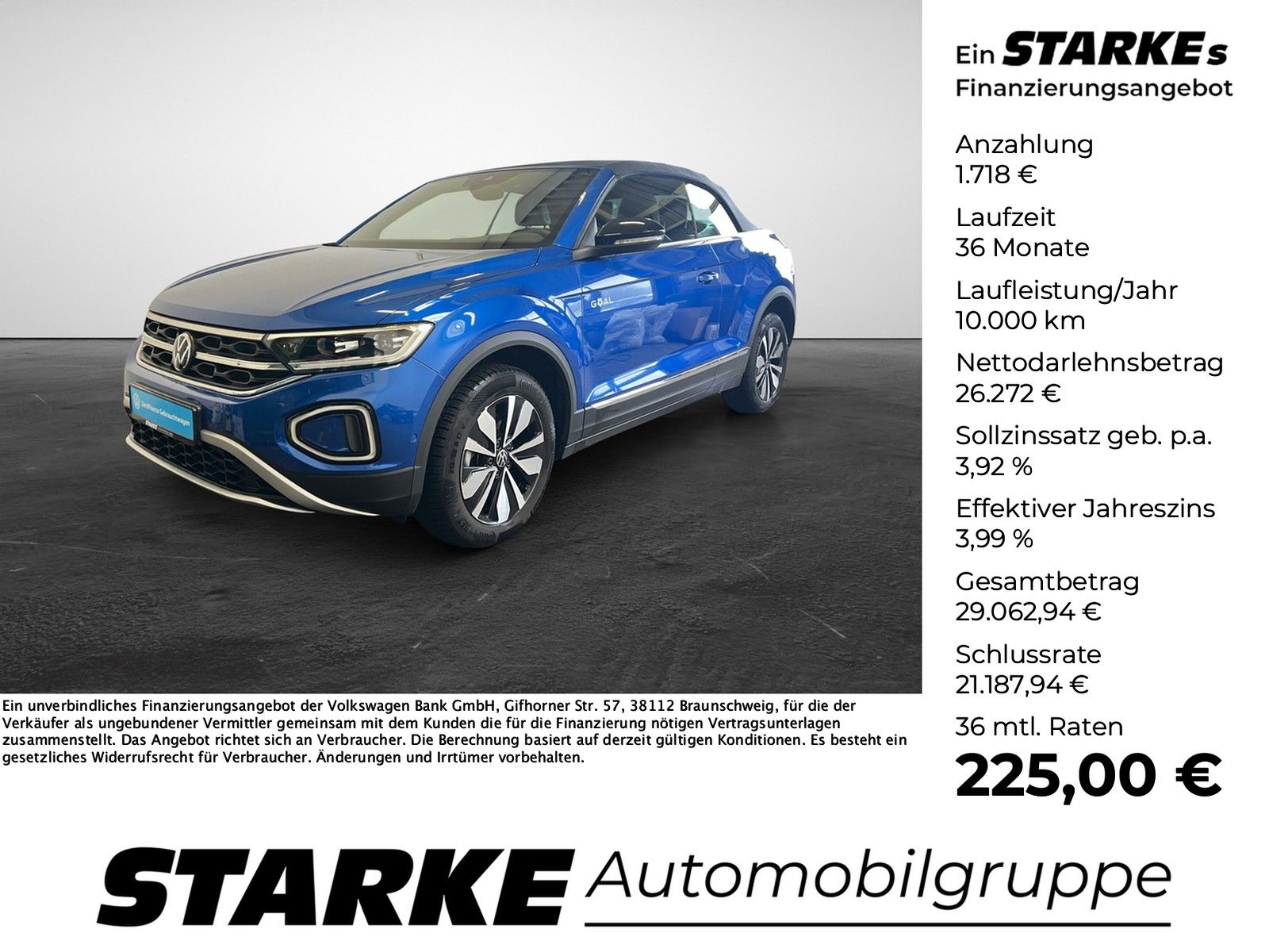 Volkswagen T-Roc Cabriolet 1.5 TSI DSG Goal Navi LED Kamer foto 1