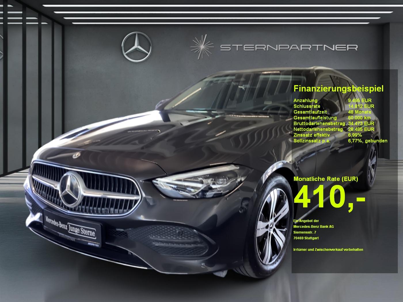 Mercedes-Benz C 200 d T Avantgarde - AHK - Totwinkel - Kamera