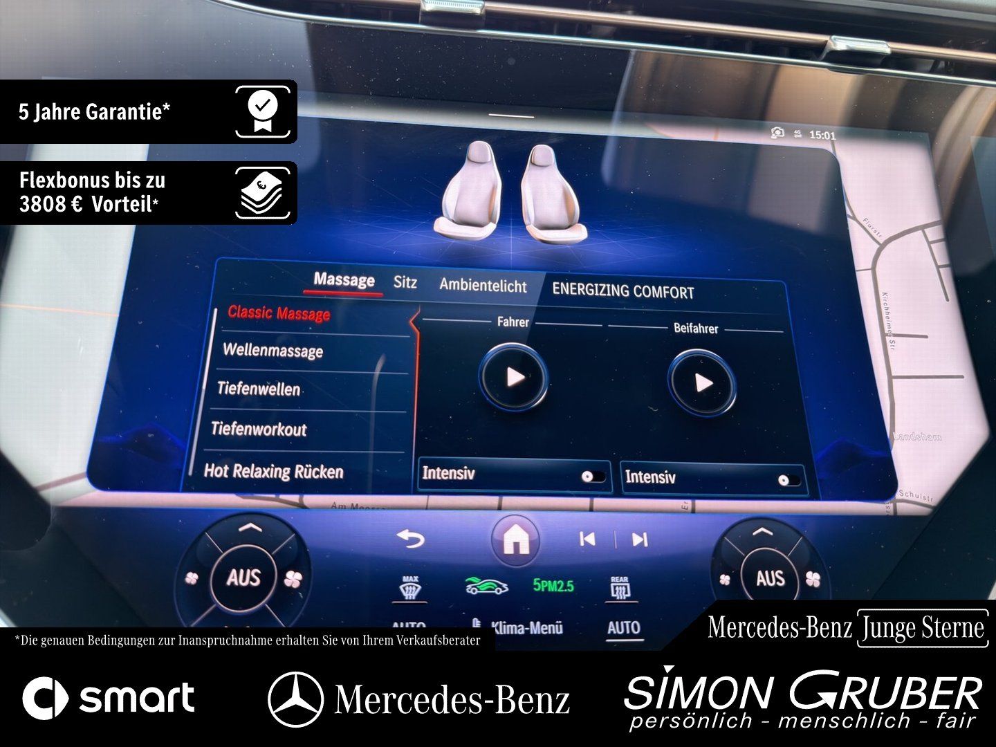 Fahrzeugabbildung Mercedes-Benz EQS 500 4M AMG Massage Sitzklima AHK Mod 2026