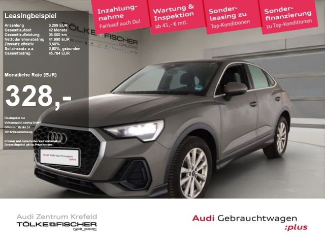 Audi Q3 Sportback 35 2.0 TDI Virtual FLA LED SHZ LM