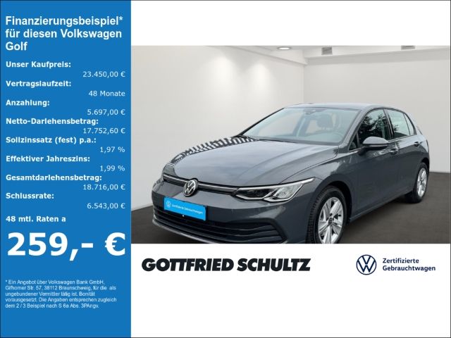 Volkswagen Golf VIII LFE TSI CONNECT LED EPH NAVI SITZHZG