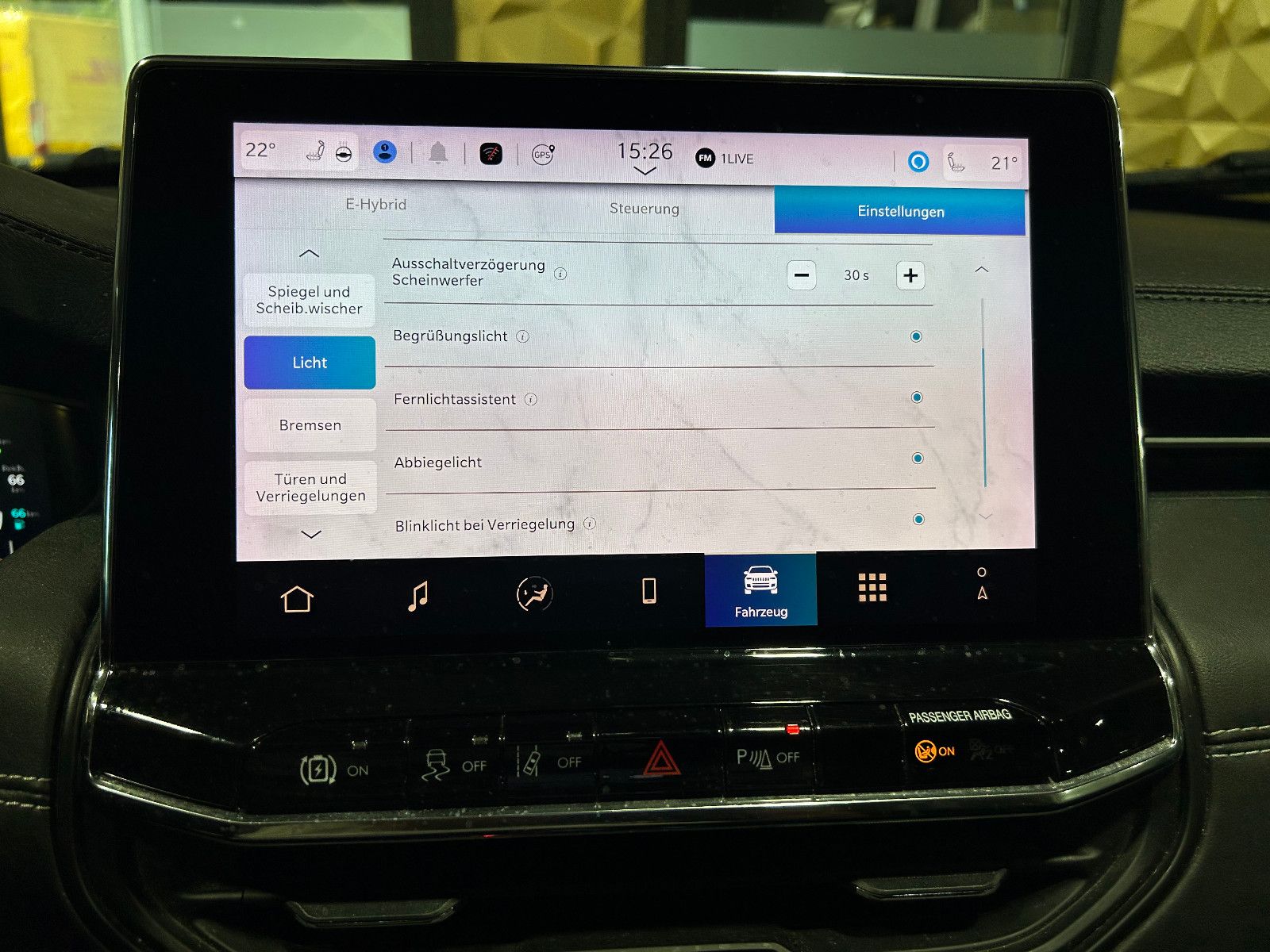 Fahrzeugabbildung Jeep Compass S Plug-In Hybrid 4WD/KAMERA/ACC/NAVI/DAB