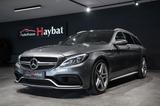 Mercedes-Benz C 63 S AMG T Pano-Perform.Abgas-Memory-Burm-360° - graue Mercedes-Benz C 63 AMG