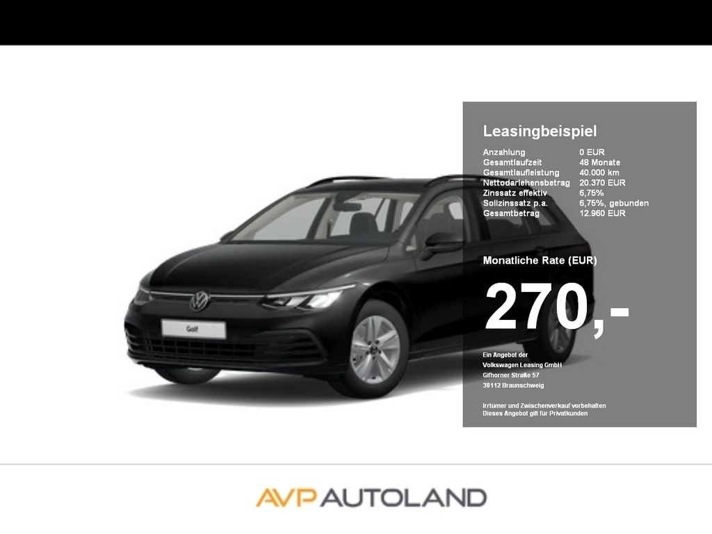 Golf VIII Variant 2.0 TDI Life | NAVI | LED |