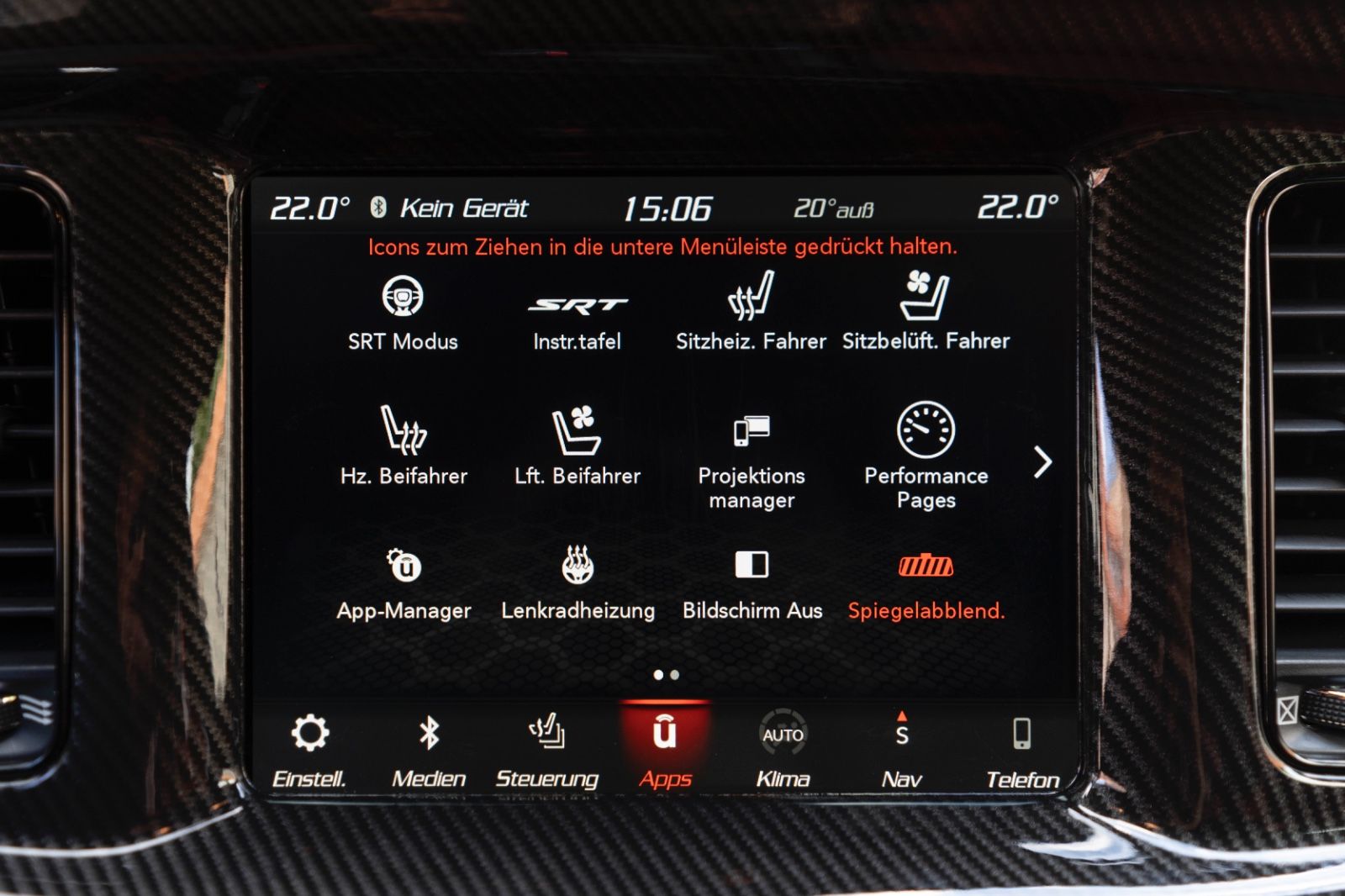 Fahrzeugabbildung Dodge Charger 6,4L SRT SCAT PACK H&K ACC CARPLAY TOTW
