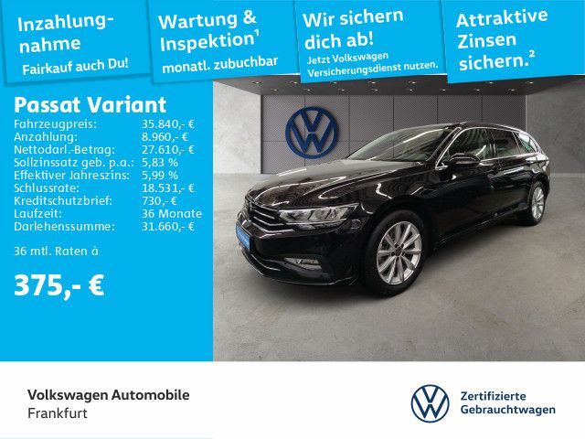 Volkswagen Passat Variant 2.0 TDI DSG Business Navi RearVie