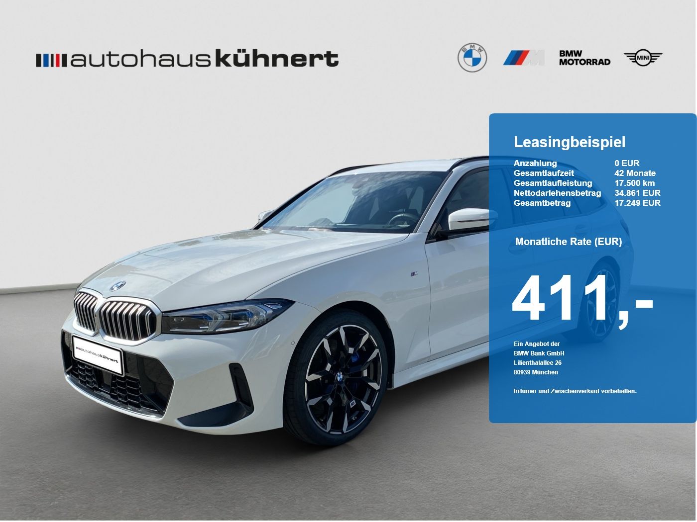 BMW 320d xDrive Touring M-Sport ACC ParkA SpurAs foto 1