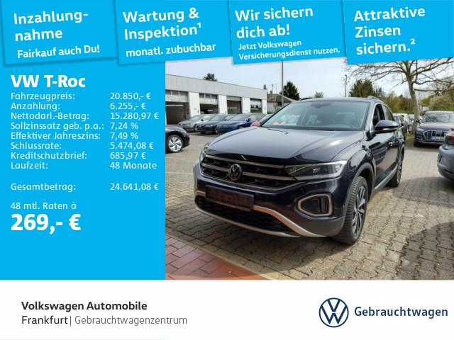 Volkswagen T-Roc 1.5 TSI DSG Style AHK Navi Leder IQ.Light