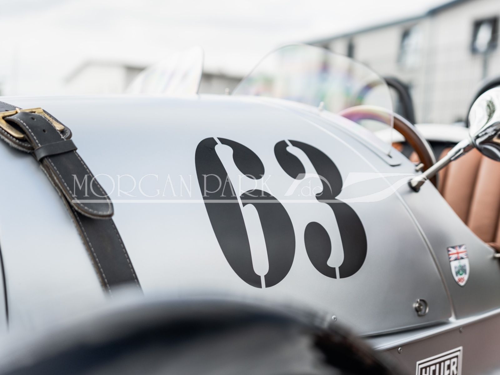 Fahrzeugabbildung Morgan 3-Wheeler *matt silber*