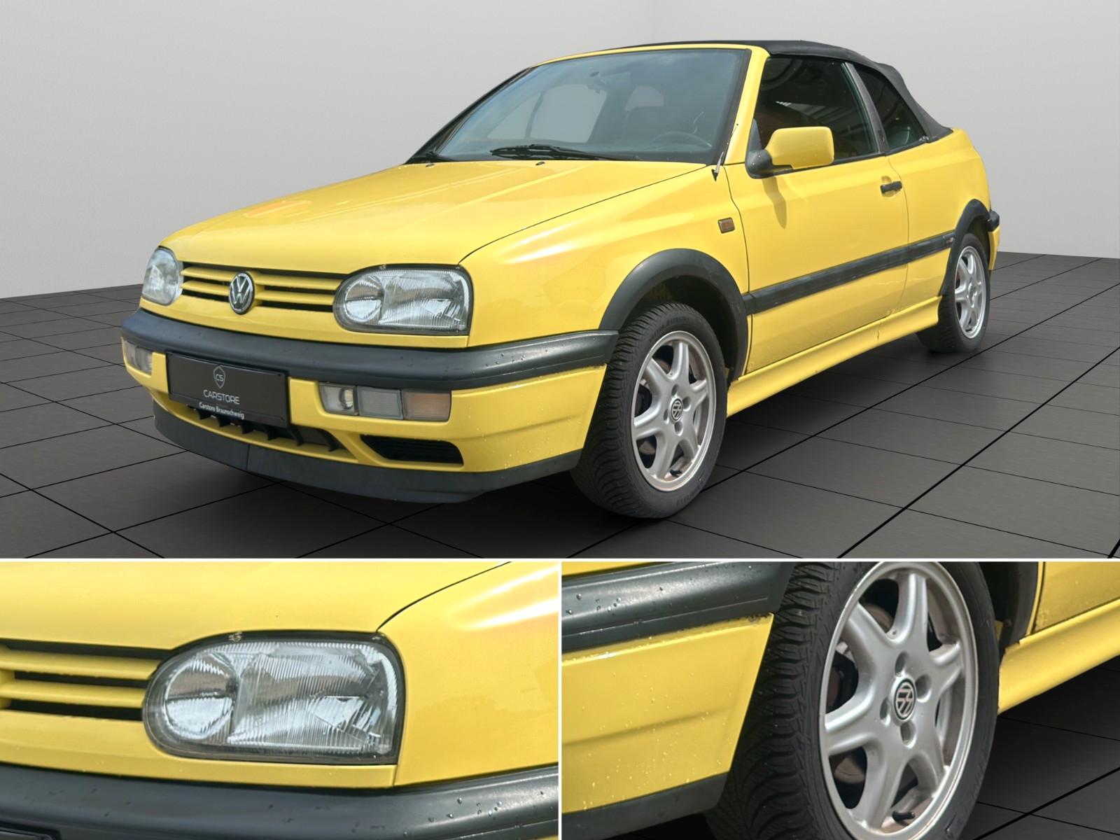 Volkswagen Golf 3 1,8 Liter 90 PS  Colour Concept gelb