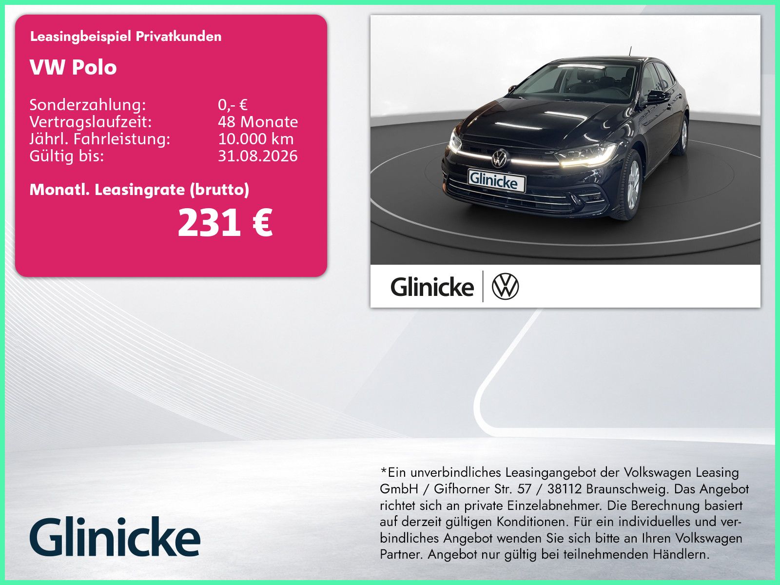 Volkswagen Polo 1.0 TSI Style Pano Matrix-LED PDC+RFK App-C