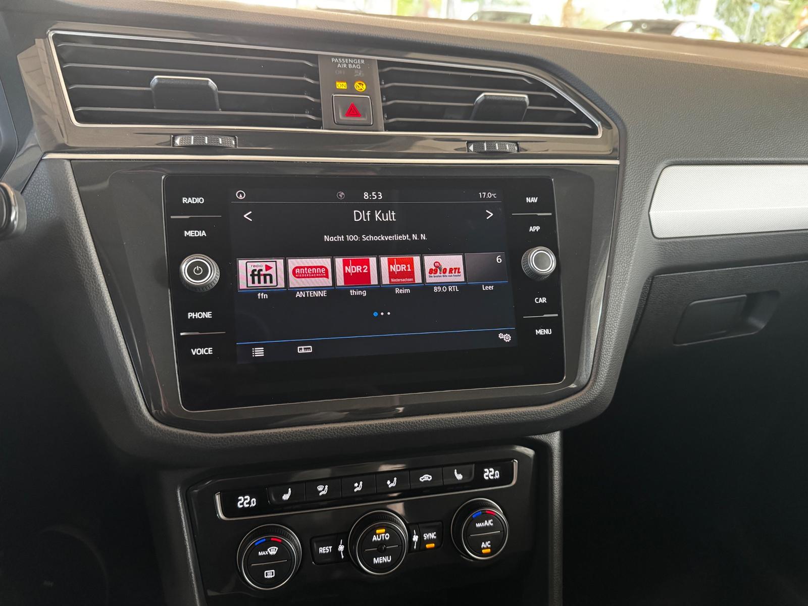 Volkswagen Tiguan 1.4 TSI Navi LED 3-Zonen-Klima RFK