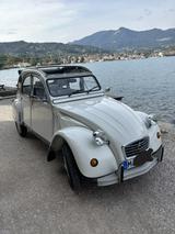 Citroën Wir verkaufen unseren Citroen 2 CV! - weiße Citroën 2 CV