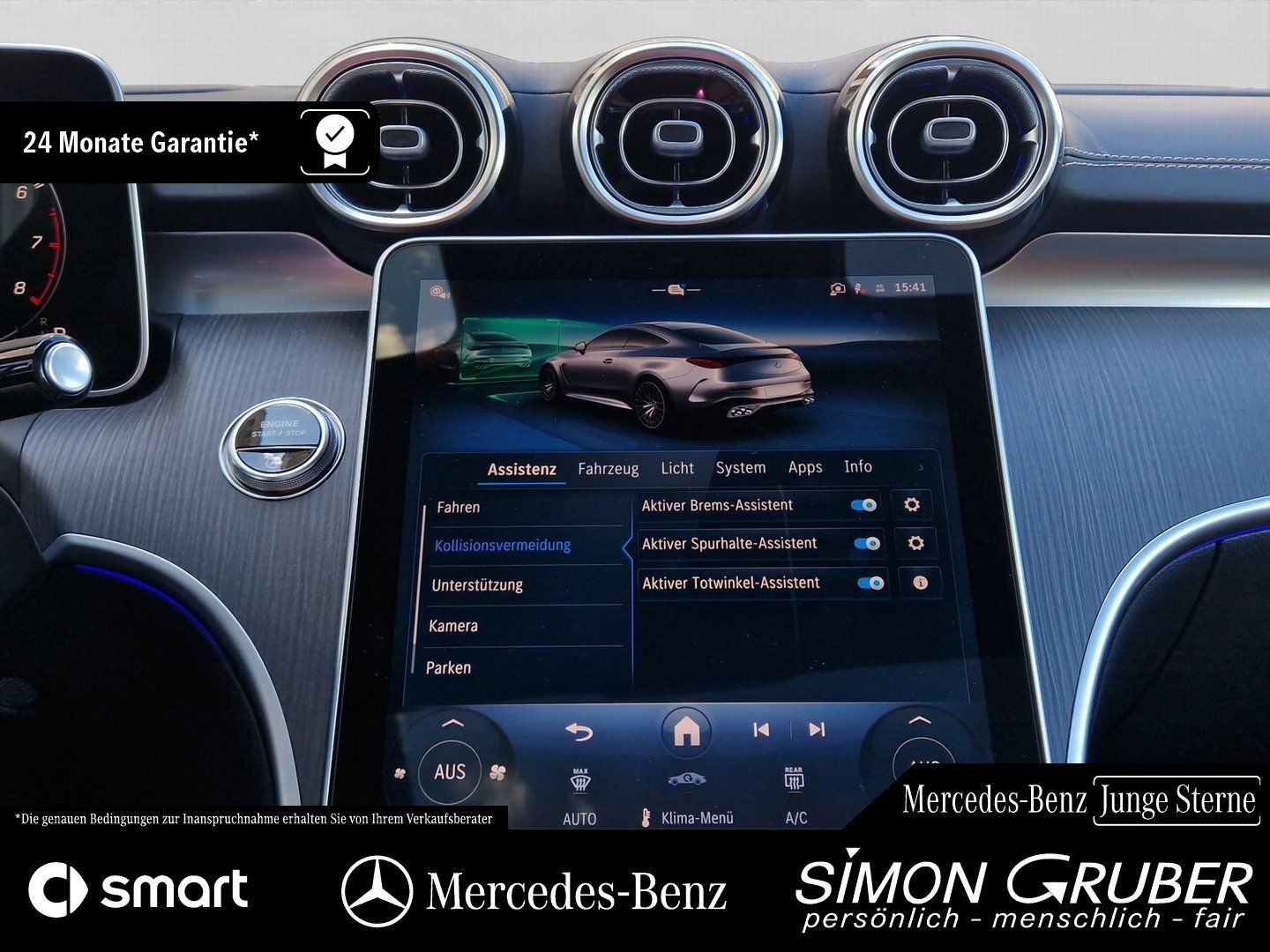 Fahrzeugabbildung Mercedes-Benz CLE 53 4M+ AMG Dyn+ Optik Nappa Sitzklima Driver