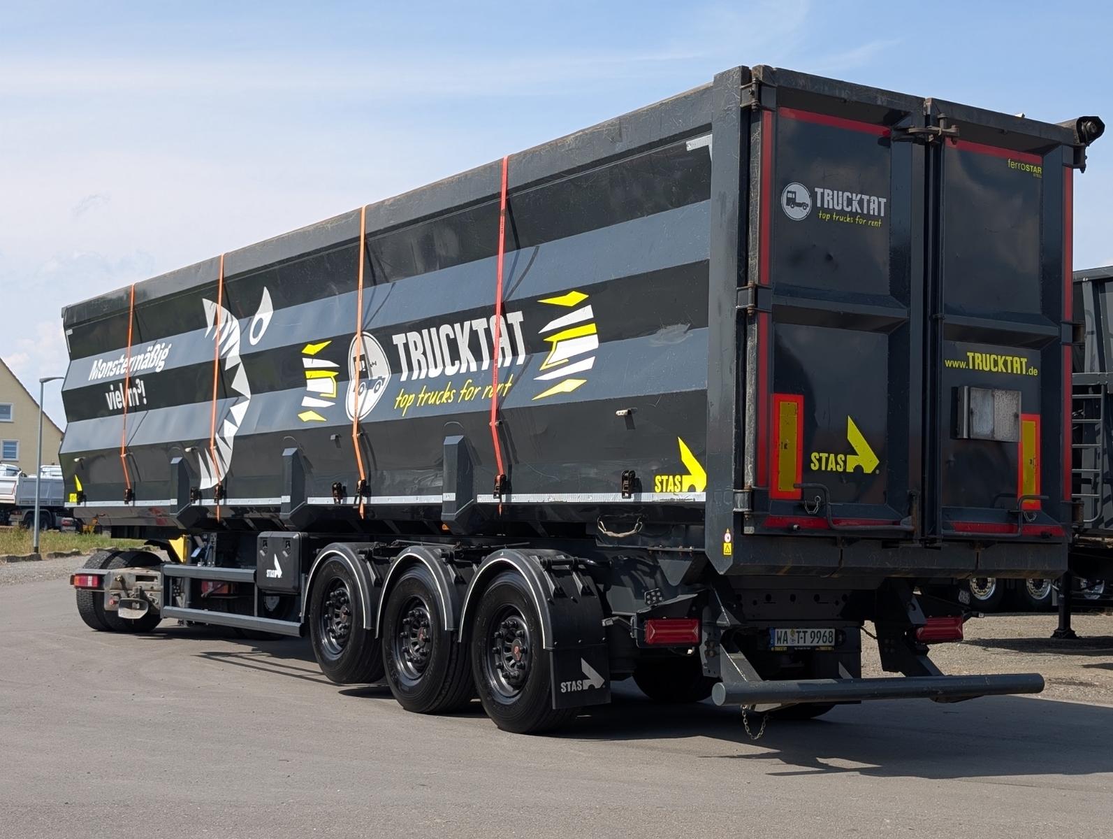 Stas HardoX Stahl 74 m³, Liftachse, MIETEN?