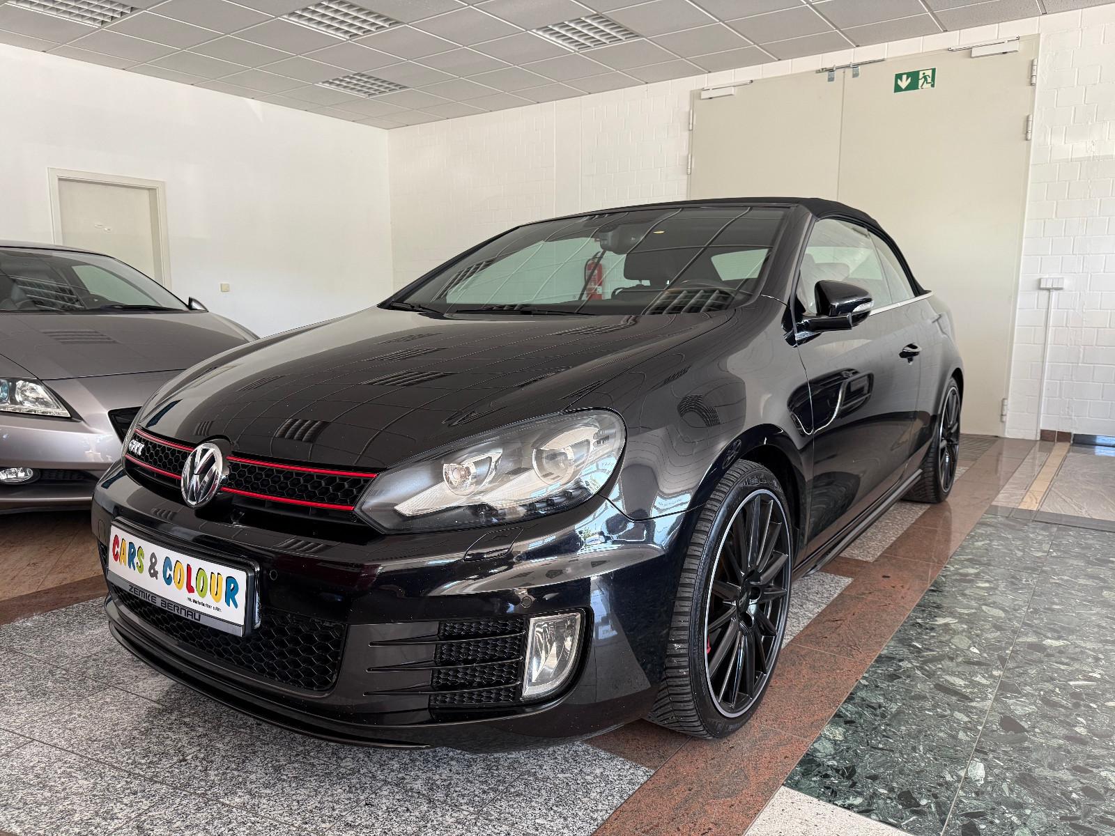 Volkswagen Golf VI Cabriolet GTI Bi Xenon Sitzheizung 19 "