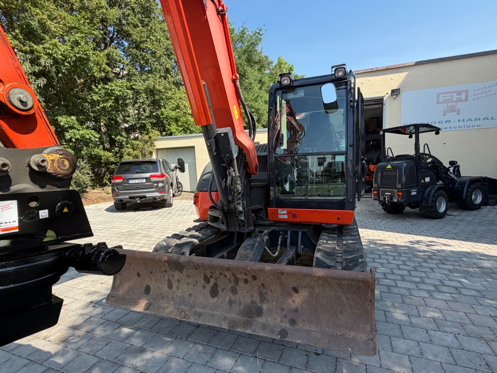 Fahrzeugabbildung Kubota KX080-4alphaHS08 opt. Rotor als Sandwich