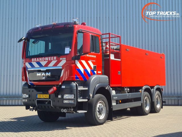 MAN TGS 26.400 6x6 - 16.000 ltr Brandweer, Feuerwehr