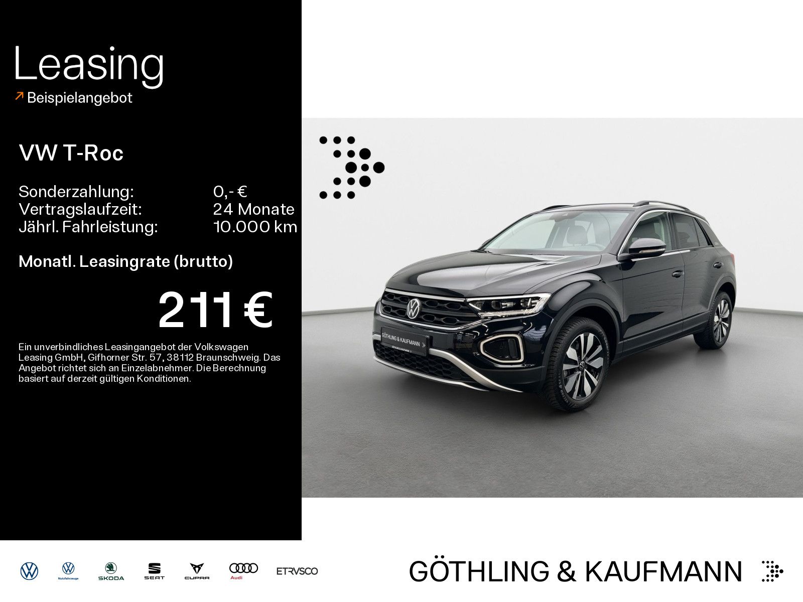 Volkswagen T-ROC 2.0 TDI DSG GOAL*AHK*KAMERA*NAVI*LED*17ZOL