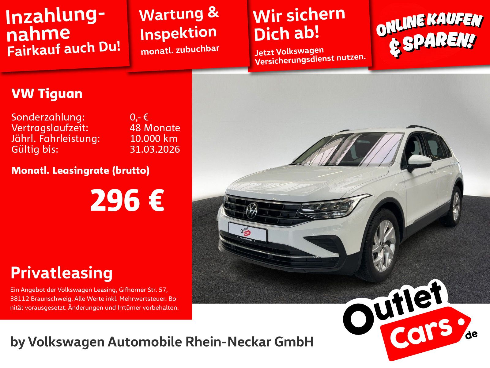 Volkswagen Tiguan 1.5 TSI Life DSG Navi PDC LED uvm.