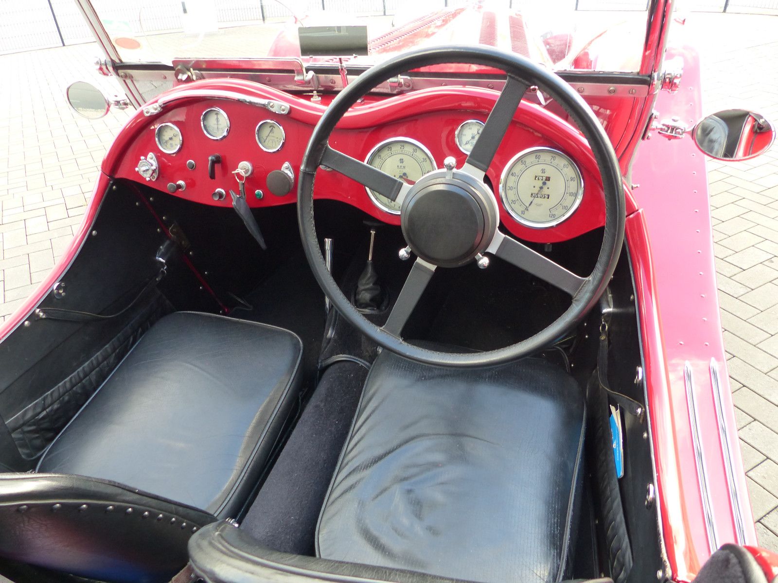 Fahrzeugabbildung Jaguar SS 100 3,5 Litre Roadster