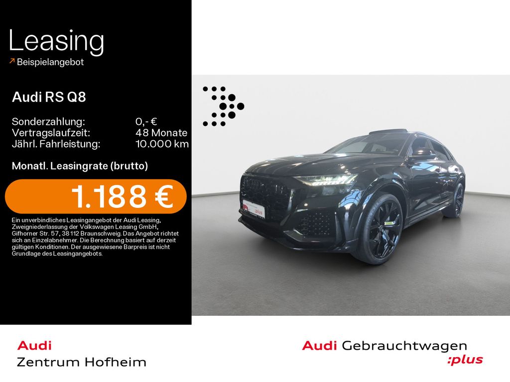 Audi RS Q8 *Keramik*RS-AGA*280km/h*HD-Matrix*Pano*Rau