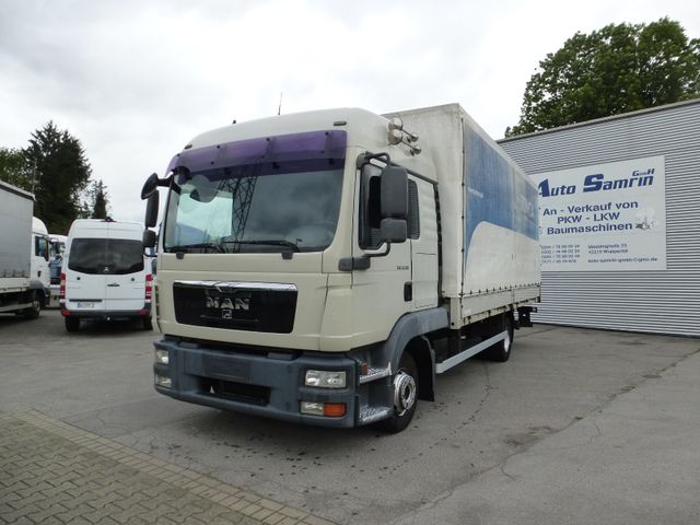 MAN 8.210 Pritsche Plane LBW - Klima -Stdh-Deut-LKW